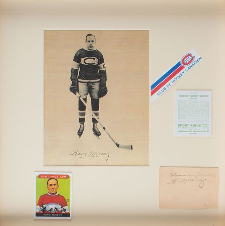 Lot #4204 Howie Morenz Signature - Image 1