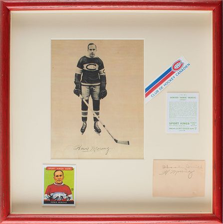 Lot #4204 Howie Morenz Signature - Image 2
