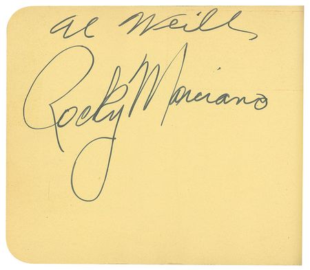 Lot #4267  Boxers, Golfers, and Celebrities - Image 1