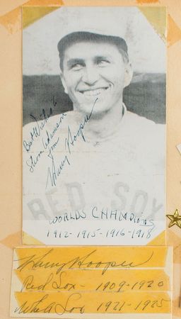 Lot #4021  Baseball Signatures Scrapbook - Image 5