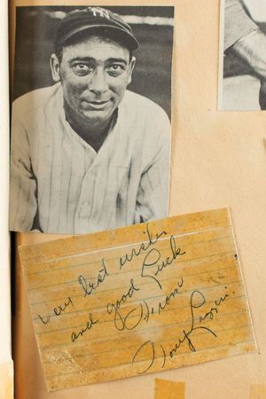 Lot #4021  Baseball Signatures Scrapbook - Image 6