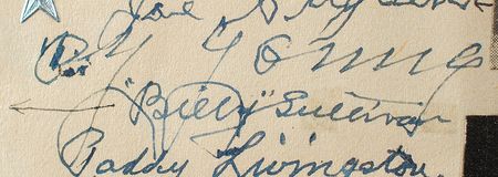 Lot #4021  Baseball Signatures Scrapbook - Image 8