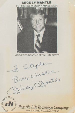Lot #4021  Baseball Signatures Scrapbook - Image 9