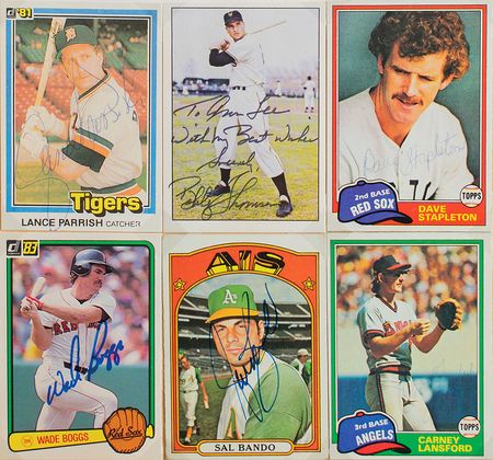 Lot #4021  Baseball Signatures Scrapbook - Image 17