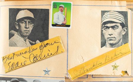 Lot #4021  Baseball Signatures Scrapbook - Image 22