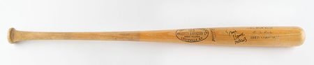 Lot #4128 Ernie Banks's Game-Used 1967 All-Star Baseball Bat - Image 2