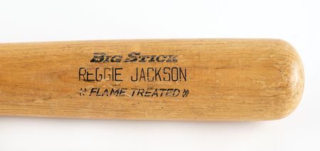 Lot #4138 Reggie Jackson Game-Used Baseball Bat - Image 1