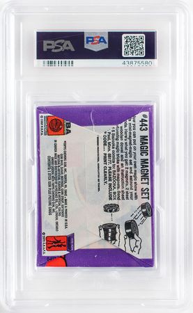 Lot #4143  1972 Topps Basketball Wax Pack PSA NM-MT 8 - Image 2
