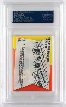 Lot #4154  1980 Topps Basketball Wax Pack PSA NM-MT 8 - Image 2