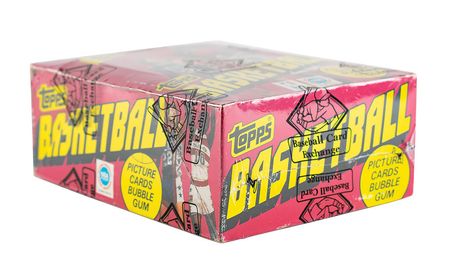 Lot #4155  1981 Topps Basketball Wax Box - Image 1