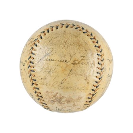 Lot #4106 Babe Ruth, Lou Gehrig, and 1934 Tour of Japan Team - Image 4