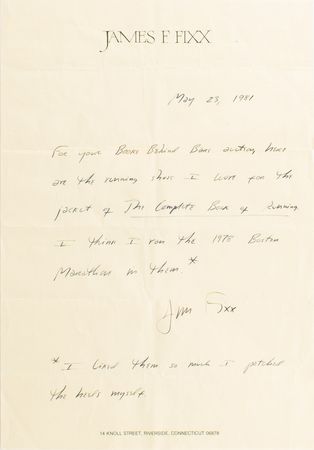 Lot #4307 Jim Fixx's Personally-Worn Shoes from 'The Complete Book of Running' - Image 5