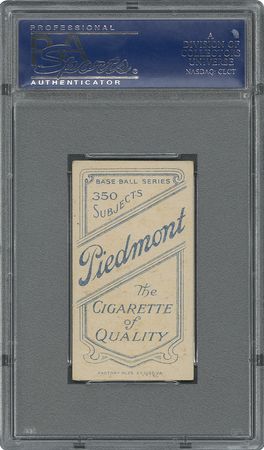Lot #4317  T206 Piedmont 350 Jake Beckley PSA EX 5 - Image 2