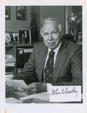 Lot #387 Glenn Seaborg - Image 1