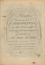 Lot #721 Franz Joseph Haydn: 'VI Original Canzonettas' from the Austrian master - Image 2