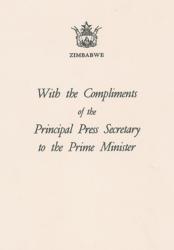 Lot #346 Robert Mugabe Signed Photograph - Image 2