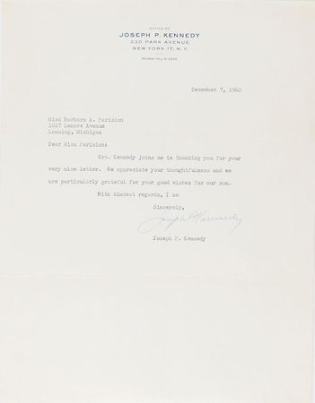 Lot #332  Kennedy Family - Image 3