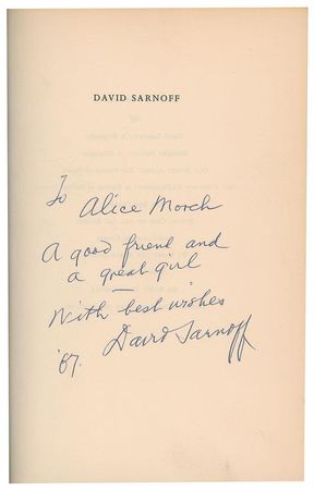 Lot #378 David Sarnoff - Image 2