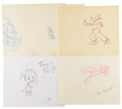 Lot #618 Walt Disney Studios Production Drawings - Image 1