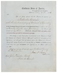 Lot #406 Jefferson Davis: Exceptional content as Davis instructs his aide to inspect Southern port defenses - Image 2