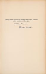 Lot #656 William Faulkner Book - Image 3