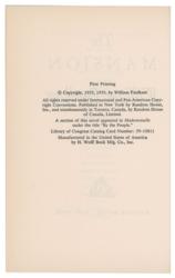 Lot #657 William Faulkner Book - Image 4