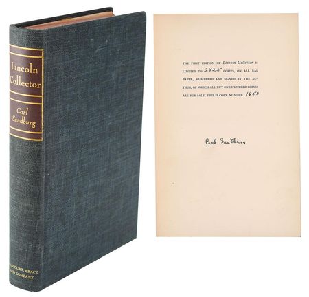 Lot #863 Carl Sandburg - Image 1
