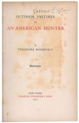 Lot #165 Theodore Roosevelt Book - Image 3