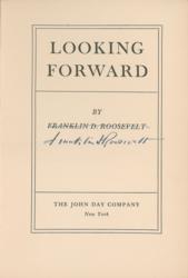 Lot #158 Franklin D. Roosevelt: Rare corrected review copy of FDR's New Deal outline, twice-signed for his political advisor - Image 7