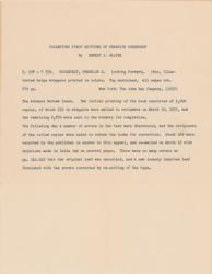 Lot #158 Franklin D. Roosevelt: Rare corrected review copy of FDR's New Deal outline, twice-signed for his political advisor - Image 12