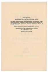 Lot #706 Robert Penn Warren Book - Image 3
