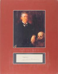 Lot #645 Ambrose Bierce Signature - Image 1