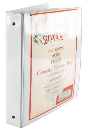 Lot #206  White House Christmas Cards and Programs - Image 3