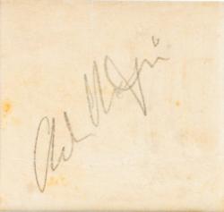 Lot #970 Charlie Chaplin Signature - Image 2