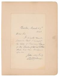 Lot #666 Oliver Wendell Holmes, Sr - Image 2