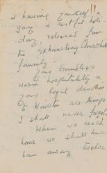 Lot #276 Clementine Churchill Handwritten Letter Signed - Image 2