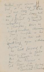 Lot #276 Clementine Churchill Handwritten Letter Signed - Image 4