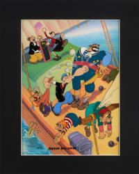 Lot #634 Myron Waldman Cel and Drawing - Image 2