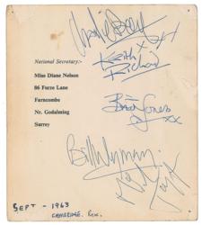 Lot #743 Rolling Stones: The Stones rock the Rex in September 1963 - Image 1