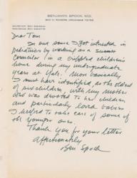 Lot #389 Benjamin Spock - Image 2