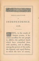Lot #288 Declaration of Independence and Constitution Book - Image 2