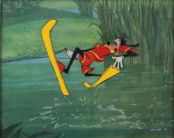Lot #612 Goofy production cel from Aquamania Production Cel - Image 1