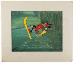 Lot #612 Goofy production cel from Aquamania Production Cel - Image 2