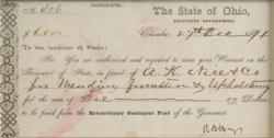 Lot #97 Rutherford B. Hayes Signed Document - Image 2