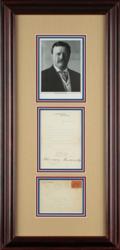 Lot #168 Theodore Roosevelt Signature - Image 1