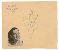 Lot #888 Humphrey Bogart and Judy Garland: One side Bogie, the other Judy - Image 2