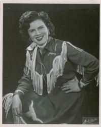 Lot #727 Patsy Cline Signed Photograph - Image 1