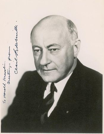 Lot #991 Cecil B. deMille - Image 1