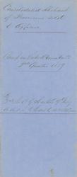 Lot #452 Charles Garrison Harker Signed Document - Image 2