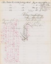 Lot #500 Horatio Wright Signed Letter - Image 2
